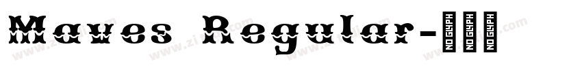 Maves Regular字体转换
